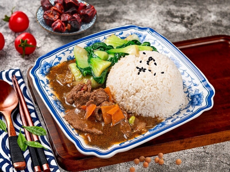 黑椒牛肉饭