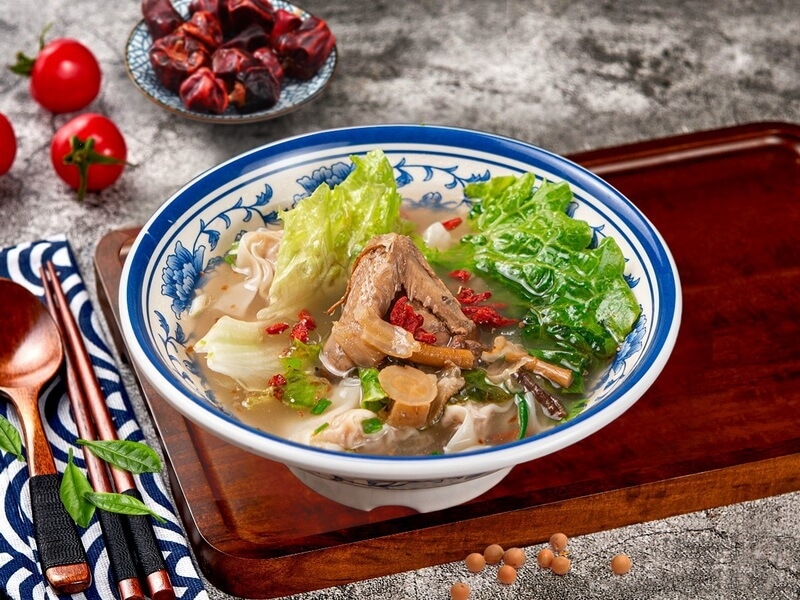 老鸽汤馄饨