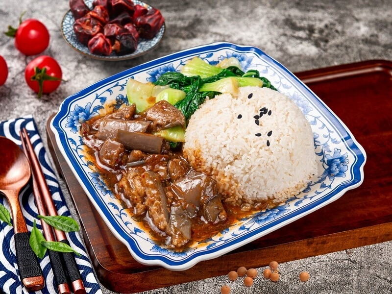 鱼香茄子饭