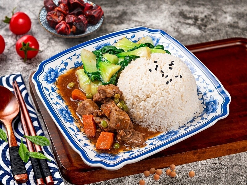 红烧排骨饭